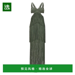 1h可退 香港直邮Herve Leger 荷芙妮格 女士 'Strappy Fringe' 层