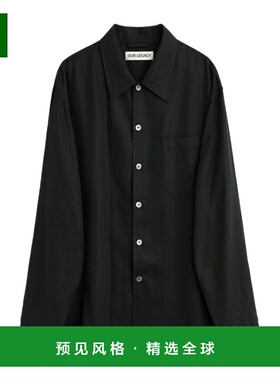 香港直邮OUR LEGACY 男士衬衫 M2262EDB SS2026 黑色