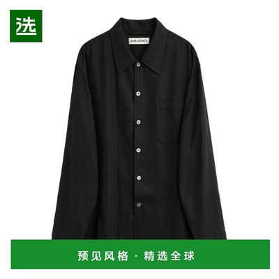 香港直邮OUR LEGACY 男士衬衫 M2262EDB SS2026 黑色