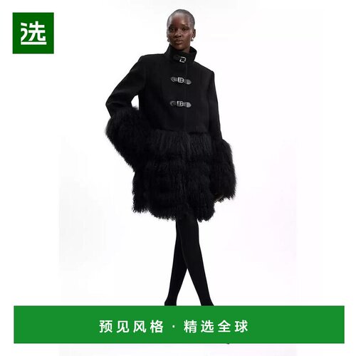 【美国直邮】karen millen/凯伦·米莲 女士 大衣