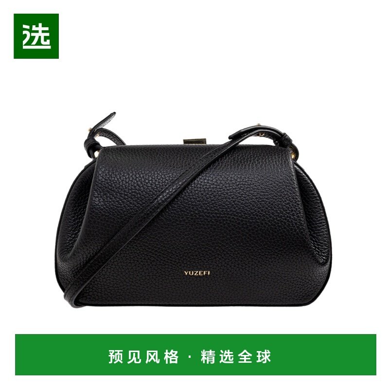 香港直邮YUZEFI 女士手提包 YUZCOHBOYCL034 AW2025 黑色 徽标单,箱包皮具/热销女包/男包,通用款女包,淘宝优惠券,粉丝福利购,淘宝优惠卷