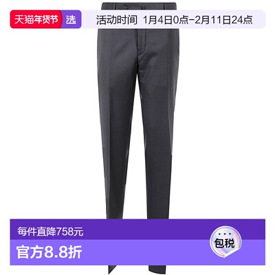 1h可退 香港直邮Incotex 男士 裤子 1T00351393C930ANTHRACITE