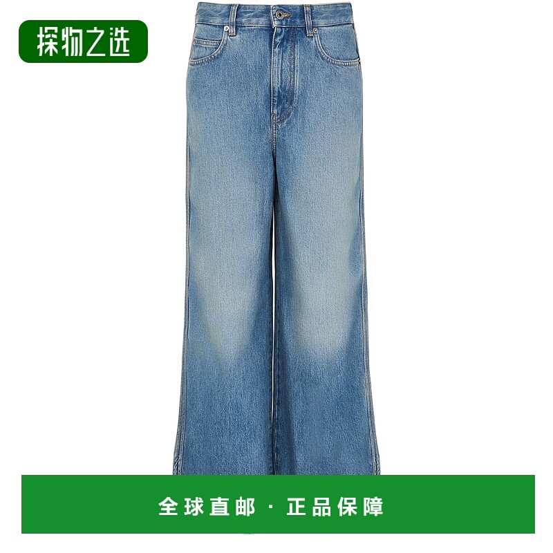 欧洲直邮LOEWE 罗意威 25秋冬  LOE4S7W3BLU 女士 牛仔裤