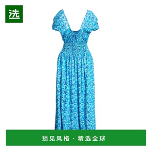 1h可退 香港直邮FAITHFULL THE BRAND 女士 长款连衣裙 blue蓝色