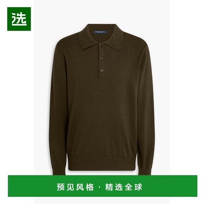 1h可退 香港直邮Frescobol Carioca 男士 Teo 棉质羊绒混纺Polo毛