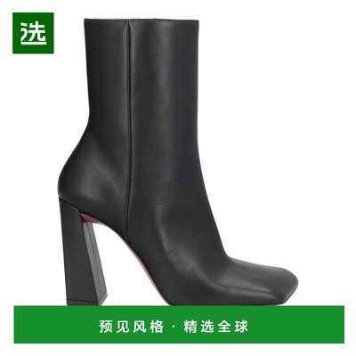 1h可退 香港直邮Amina Muaddi 女士 脚踝靴 black黑色 舒适时尚