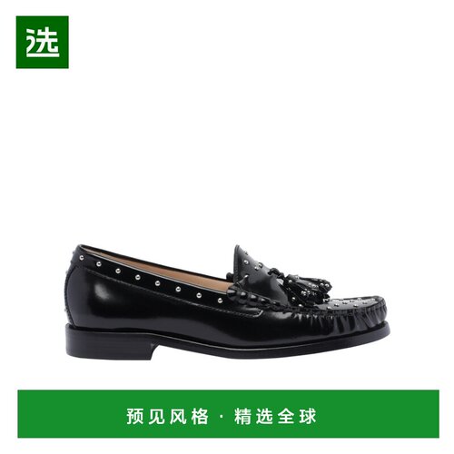 香港直邮STUART WEITZMAN 女士芭蕾乐福鞋 SL495APSBLK AW2025