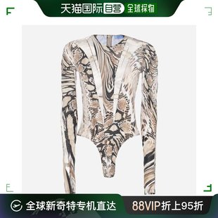 WS20WARPED SNAKE 女23W1BO0156872 韩国直邮MUGLER23FW连体裤 ROC