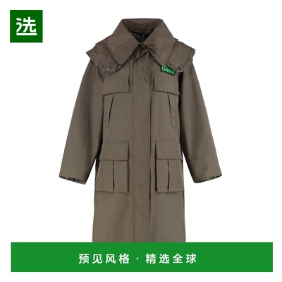 香港直邮Barbour 女士户外风衣 LWB0930OL91 CO 卡其色 Olive Dar