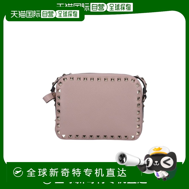 【99新未使用】香港直邮Valentino 铆钉拉链单肩包 WB