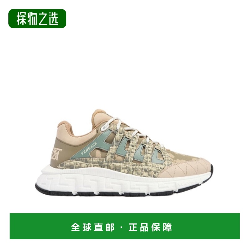 香港直邮Versace Trigreca低帮运动鞋 80I-JS2007范思哲