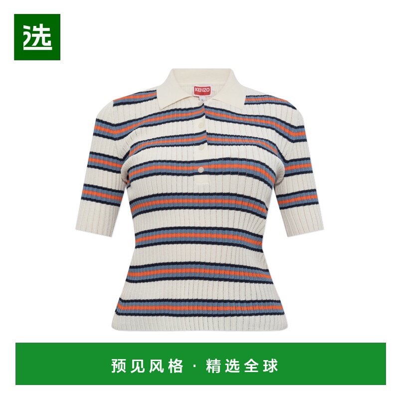 1h可退 香港直邮KENZO 女士POLO衫 FF62TO6003CD02 AW2025 花色,女装/女士精品,POLO衫,淘宝优惠券,粉丝福利购,淘宝优惠卷
