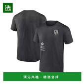 简约时尚 1h可退 舒适透 T恤短袖 圆领上装 美国直邮 Fanatics男士