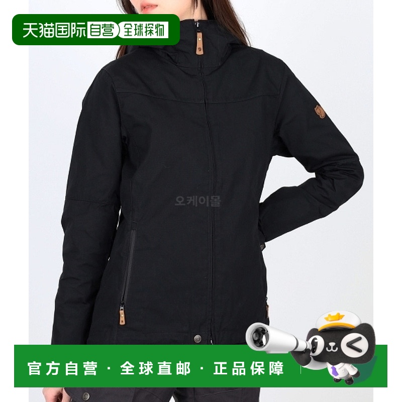 韩国直邮fjallraven瑞典北极狐 STINA 夹克 W 黑色 (89234/550)