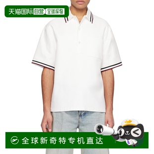 VCJI2387M翻领 99新未使用 香港直邮Valentino 条纹细节Polo衫