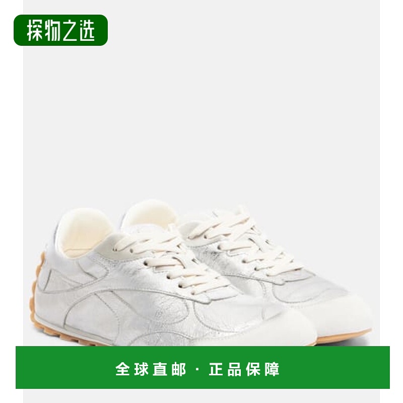 香港直邮Bottega Veneta 葆蝶家 女士 Orbit Flash 金属感皮质运