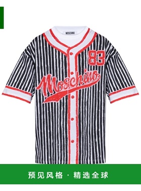 1h可退 香港直邮MOSCHINO 男士T恤 261ZZA070902413888 SS2026 花