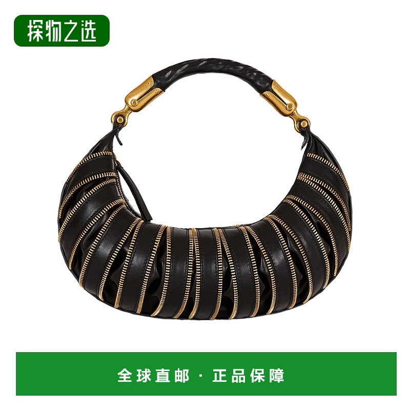 香港直邮Balmain 中号 EBENE ZIPS 单肩包手提包 FN0BT028LPZP