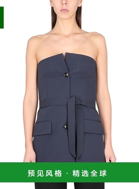 1h可退 欧洲直邮OUR LEGACY 女士上衣W2230SPBLUE性感抹胸