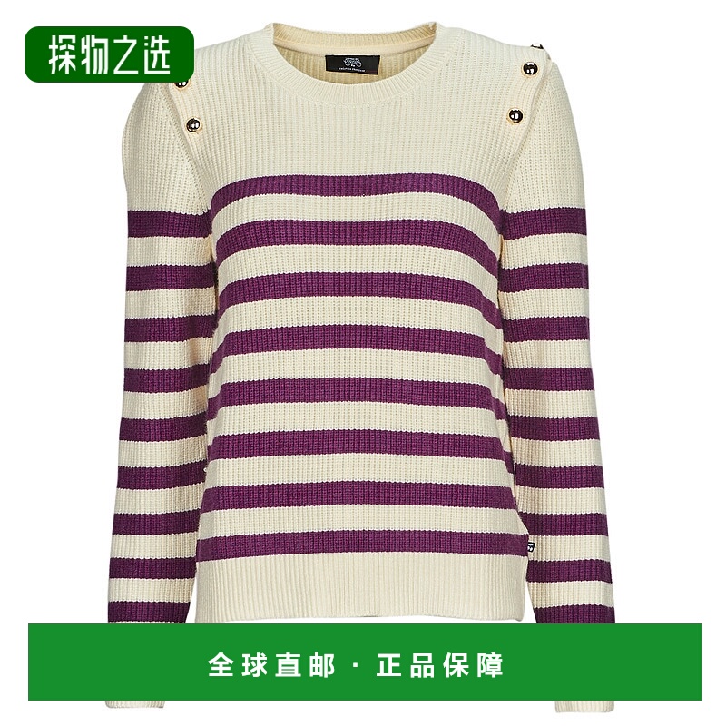 欧洲直邮Le Temps des Cerises 女士 FANIA 针织套衫 米色卫衣