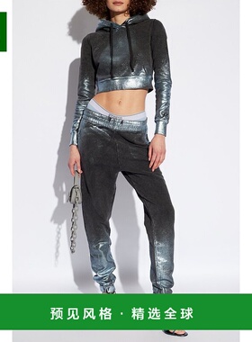 1h可退 欧洲直邮DIESEL 女士卫衣FSLIMMYHOODN1A137400DPAQ900A