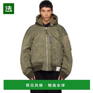 1h可退 香港直邮Maison Mihara Yasuhiro 三原康裕 男士 绿色 Ext