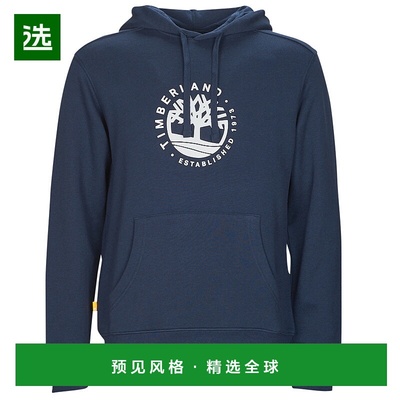 欧洲直邮Timberland 添柏岚 男士 REFIBRA LOGO HOODED SWEATSHIR