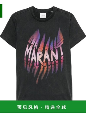 1h可退 香港直邮ISABEL MARANT ÉTOILE 女士T恤 TS0147FAC1N07E02