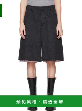 1h可退 香港直邮Charles Jeffrey Loverboy 男士 灰色 Wide Tailo