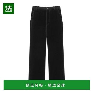 Laurent 阔腿裤 天鹅绒裤 825007Y580T休闲裤 子 香港直邮Saint