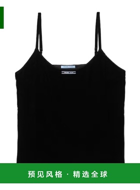 香港直邮PRADA 女士背心吊带 TP6246178YSOOOF0002 SS2026 黑色