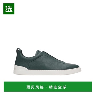香港直邮Zegna Triple Stitch圆头低帮板鞋 LHCVOS4667Z男鞋