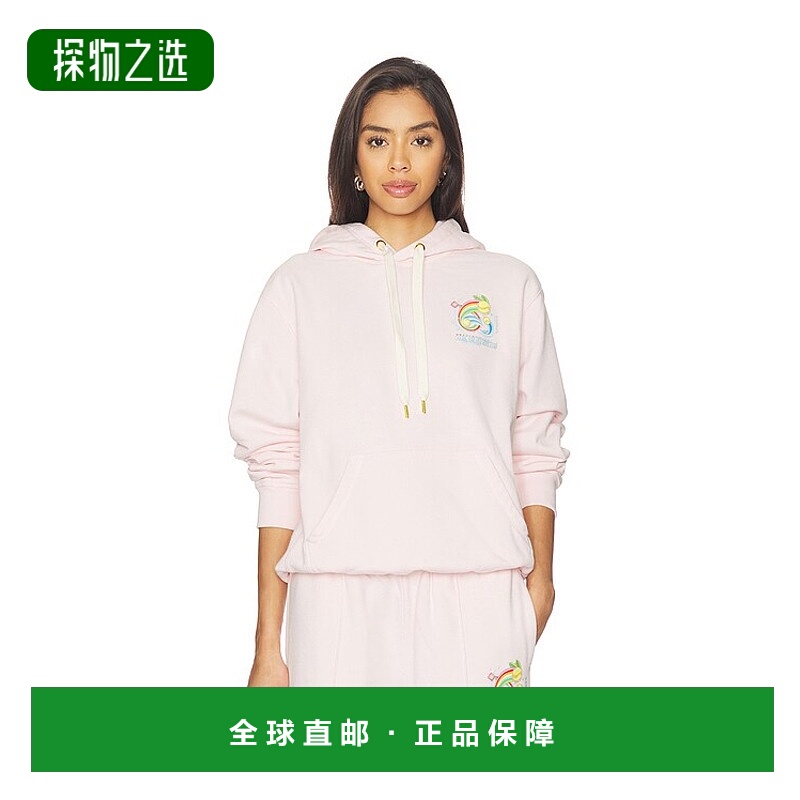 香港直邮Casablanca 女士 漫画网球舞会印花连帽衫 WAW25JTP36201