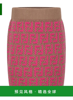香港直邮Fendi 松紧半身裙 JFG135AOBG