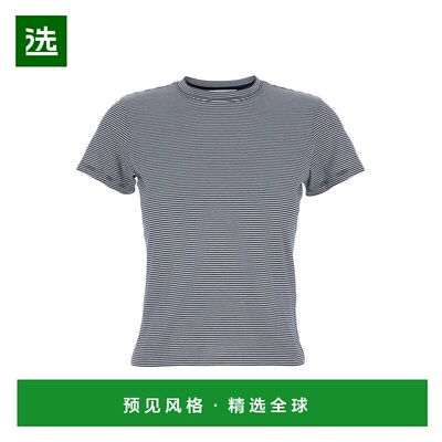 1h可退 香港直邮Frame Denim 女士 条纹童趣T恤 WP26JTE004NAMU