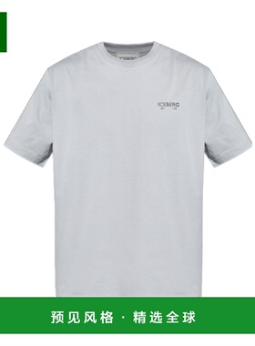 香港直邮ICEBERG 男士T恤 I1P0F02987766325 AW2025 白色 圆领T恤