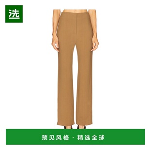 1h可退 香港直邮Nanushka 女士 Cybel 裤子 NW25PFPA064 brown棕