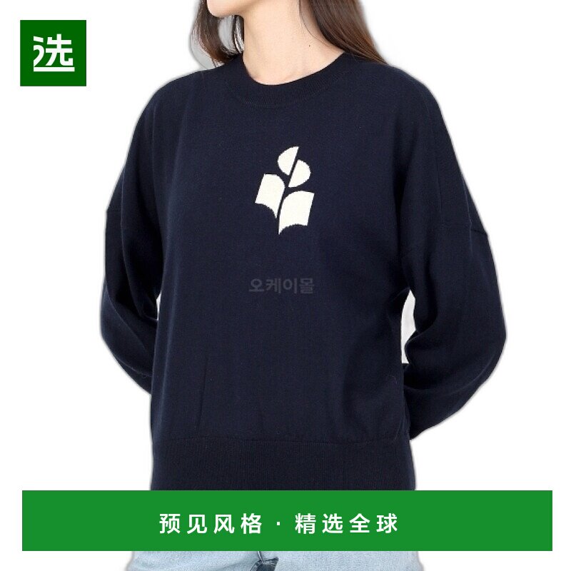 韩国直邮ISABEL MARANT 玛丽桑系列圆领针织衫 女士套头针织衫 货