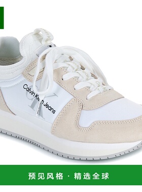 欧洲直邮Calvin Klein Jeans 女士 低帮板鞋 RUNNER SOCK LACEUP