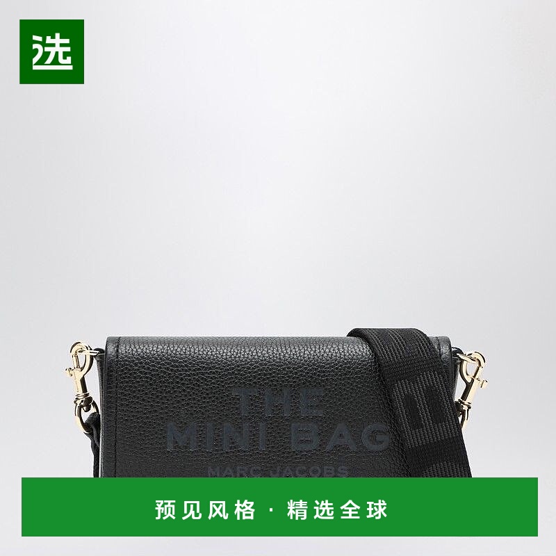 1h可退 香港直邮Marc Jacobs 马克·雅可布 女士 THE 迷你黑色皮