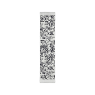 1h可退 欧洲直邮DIOR(迪奥)24年上新Toile de Jouy Sauvage 围巾