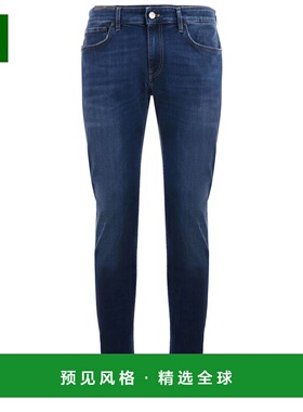 香港直邮PT Torino 男士牛仔裤 DP05Z0OA3010MM91 SS2025 深蓝色