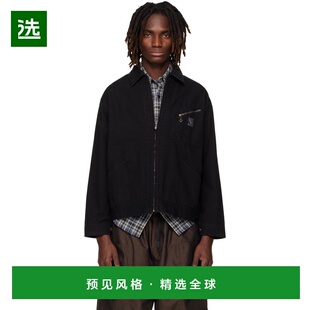 1h可退 香港直邮South2 West8 男士 黑色 Work 夹克 QV575