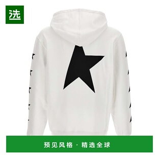 1h可退 香港直邮GOLDEN GOOSE 男士 Goose 'Alighiero' 金色连帽