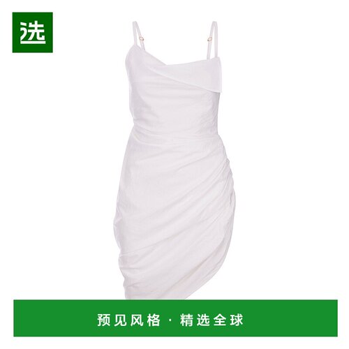 1h可退 香港直邮Jacquemus 女士 JACQUEMUS 白色连衣裙 243DR1061