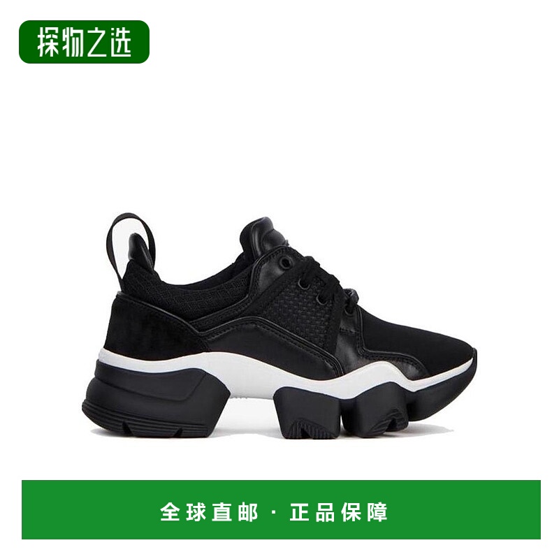 香港直邮Givenchy 春夏同款 皮革网布拼接JAW低帮运动鞋 BE000FE0
