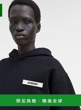 香港直邮Jacquemus 罗缎徽标连帽衫 245JS247-2036卫衣