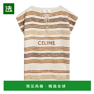 2R36L736W. 迷你连衣裙 香港直邮Celine 条纹BAJA