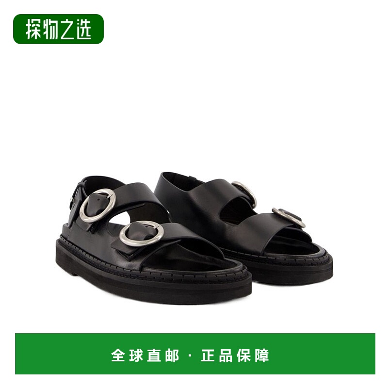 香港直邮Ami Paris 搭扣凉鞋 USV303AL0097