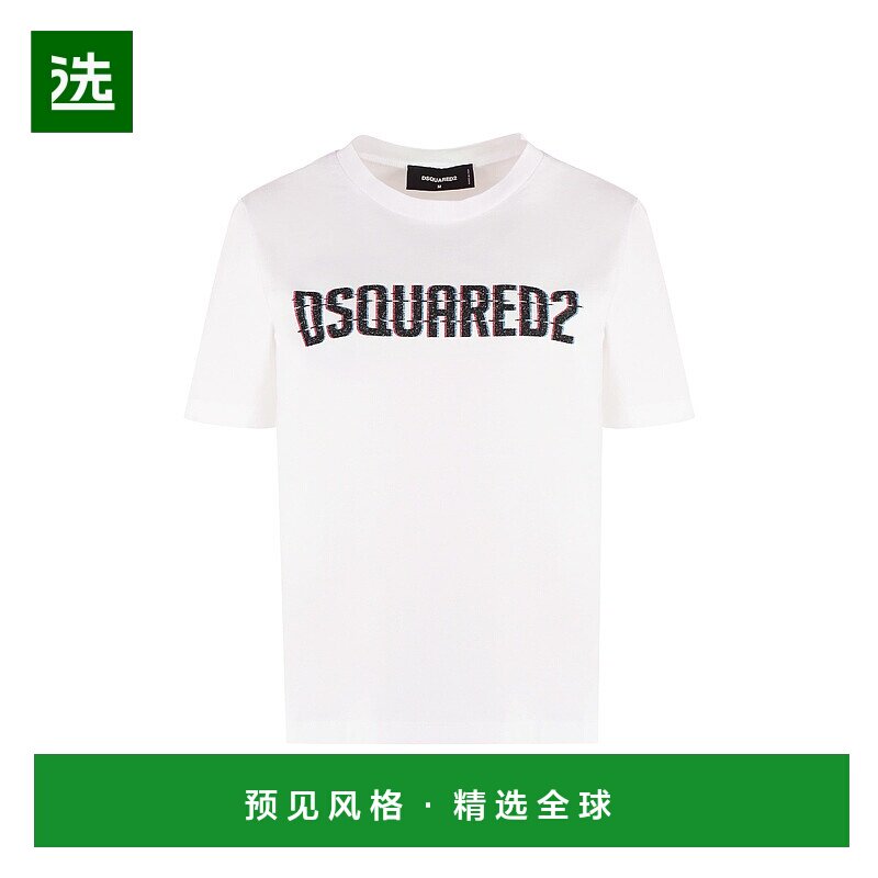 1h可退 香港直邮Dsquared2 二次方 女士 短袖T恤 S75GD0356S23009
